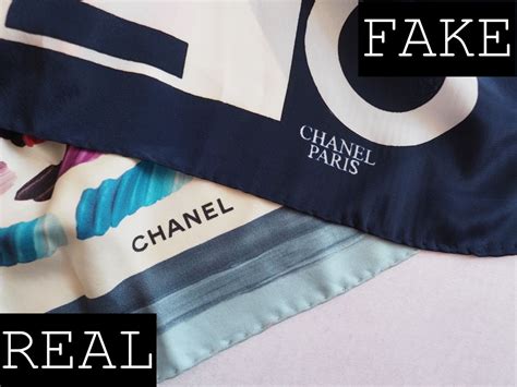 chanel scarf real or fake|how to tell chanel authenticity.